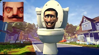 Hello Neighbor - My New Neighbor Skibidi Toilets History All Season Gameplay Walkthrough