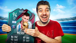 اخيراا ميسي كأس العالم 😭😭😍! ..! الطريق للعالمية #41 .! فيفا 23 FIFA 23 I