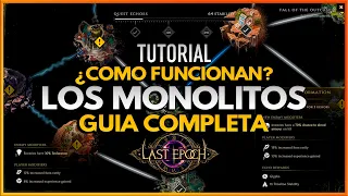 💀 Last Epoch | GUIA COMPLETA | El Monolito del Destino - ¿como funciona? (Tutorial en Español)