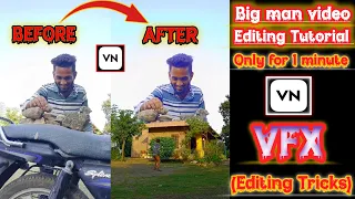 The Big Man show | How to make big man video editing | VFX #editing#tutorial  #vfx