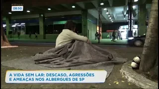 Insegurança de albergues em São Paulo afasta moradores de rua