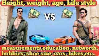 Akshay Kumar vs Tiger Shroff || Body composition, Lifestyle, Net worth, cars, etc..|| jh fitness