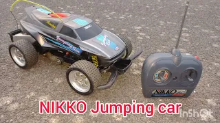 NIKKO Jumping Car 1996 vintage RC toy, Backpack jumping fun #nikko