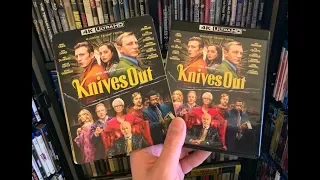 Knives Out 4K BLU RAY REVIEW + Unboxing | Daniel Craig, Jamie Lee Curtis