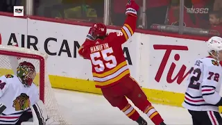 Noah Hanifin 2-2 Goal vs Chicago Blackhawks | April 4th, 2023 | Calgary Flames