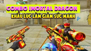 ► Bình luận Đột Kích -Combo 3Z imortal Dragon - Khẩu lục phế 50% võ công - Tú lê