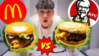 MCDONALDS VS KFC ! TEST NOWOŚCI ZNANYCH FAST FOODÓW !