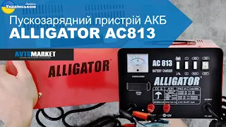 Пускозарядний пристрій АКБ Alligator AC813 12/24V 45А . Огляд та розпакування | AvtoMarket