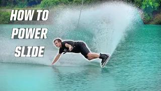 HOW TO POWERSLIDE - WAKEBOARDING - BOAT - POWER SLIDE