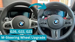 BMW Steering wheel upgrade G26, G22, G23