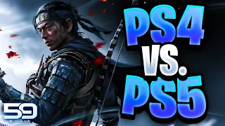 PS4 vs PS5 Graphics & Loading Time Comparison (Ghost Of Tsushima Director’s Cut)