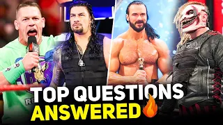 Roman Reigns Vs John Cena BETTER BABYFACE? Drew McIntyre Vs The Fiend IS GREAT! | Wrestle India QnA