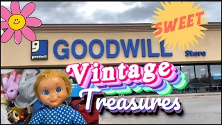 My Bins Are Back BABY | AMAZING Treasures at the Goodwill Bins | Thrift With Me For Vintage