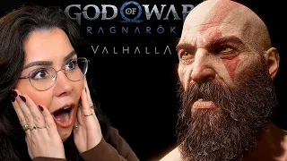 God Of War Ragnarok Valhalla All Cutscenes Reaction Full Movie (2023)