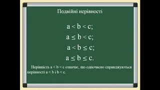 9 клас алгебра Основні властивості числових нерівностей