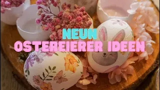 Neun Ideen mit Ostereiern! Ostern steht vor der Tür, hier findet ihr tolle Ideen!🐰