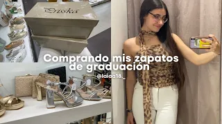 Comprando mis ZAPATOS de GRADUACIÓN + mini HAUL de compras 🛍️