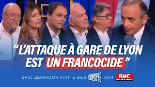 Eric Zemmour sur RMC : L’attaque à Gare de Lyon est un francocide !