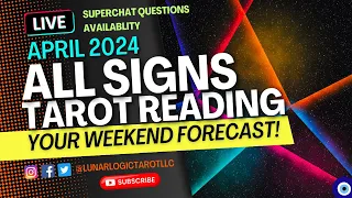 ALL SIGNS ✨️ | YOUR WEEKEND FORECAST! • TAROT READING!🧿APRIL 2024 ( TIMESTAMPED 👇)