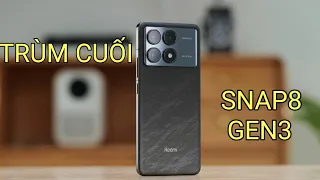 TEST GAME REDMI K70 PRO: TRÙM CUỐI SNAP 8GEN3 GIÁ RẺ NHẤT, ĐO FPS !!!