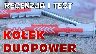 Uniwersalny kołek do betonu, pustaka, płyty gipsowej - DUOPOWER fischer