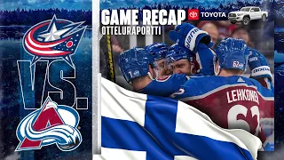 Welcome Home Mikko | NHL Global Series | Toyota Game Recap 11/4/2022