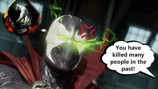 Mortal Kombat 11 - Characters Remind Spawn of His Dark Past