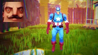 New Neighbor Captain America Act 2 - Hello Neighbor