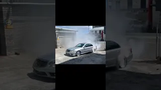 Mercedes-Benz E55 AMG Burnout 🔥