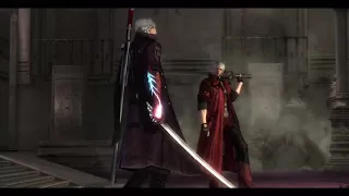 DMC4SE Nero vs Dante Battle 2 (DMD Mode/ No Damage/ No SC/ Fast Kill)