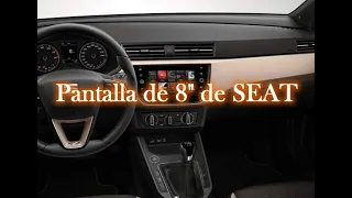 Pantalla de 8" de SEAT Ibiza con José Juan