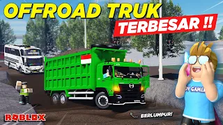 OFFROAD TRUK MISTERIUS TERBESAR BARENG BUS TELOLET !! ROLEPLAY BUS INDONESIA - Roblox Indonesia