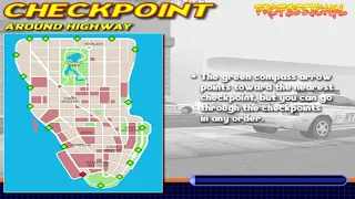 Midtown Madness 2 - Around Highway - New York City + Race Mod Checkpoint[Professional]