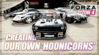 Forza Horizon 4 - Creating our own Hoonicorn Challenge! (1000+ HP AWD)