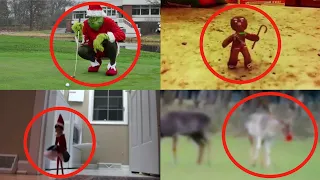 5 CHRISTMAS CHARACTERS CAUGHT ON CAMERA & SPOTTED IN REAL LIFE