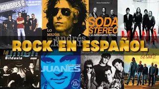 Mix Lo Mejor Del Rock En Espanol ( Maná, Hombres G, Soda Stereo, Bunbury, Vilma Palma y más )