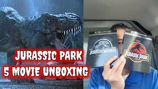 Jurassic Park Trilogy 4K UHD/Blu Ray Unboxing