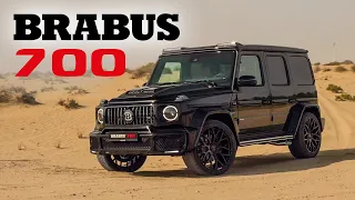 BRABUS 700: In the desert