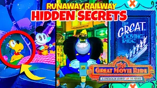 Top 10 Hidden Secrets in Mickey and Minnie Runaway Railway - Disney World