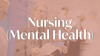 Nursing (Mental Health) Degree at Edge Hill University