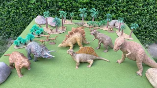 Lindberg and Tamiya 1/35 dinosaur models
