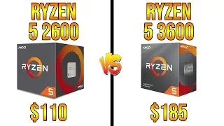 Ryzen 5 2600 vs Ryzen 5 3600 | Paired with GTX 1660 Ti - 1080p & 1440p