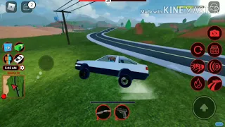 Roblox jailbreak gas gas gas meme + police chase!