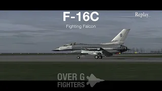 Over G Fighters - F-16C Fighting Falcon - Area7 - Taxi, Takeoff