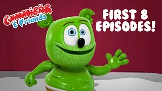 Gummy Bear Show First 8 Episodes = Incredible Shrinking Gummy/The Contest/Macaroni Plant and more!