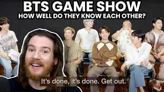 BTS GAME SHOW: How Well Does BTS Know Each Other REACTION!