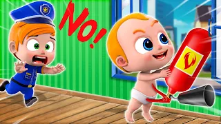 Don't Play with Fire Equipment - Police Officer Song - Funny Songs & Nursery Rhymes - PIB Songs