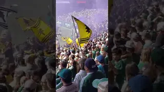 portland timbers 3/27 post goal chant