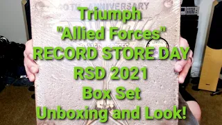 Triumph "Allied Forces" RECORD STORE DAY RSD 2021 : Unboxing and Look!