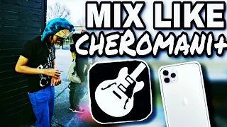 Mix Vocals Like CheRomani+ in GarageBand Mobile!